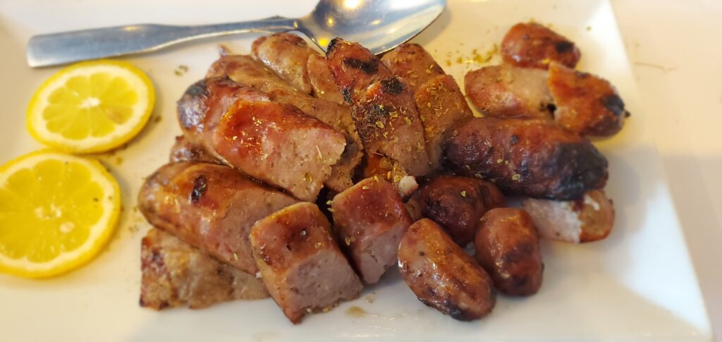 Greek Grilled Sausage